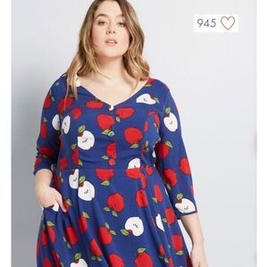 ModCloth Follow the Prompt A-Line Dress